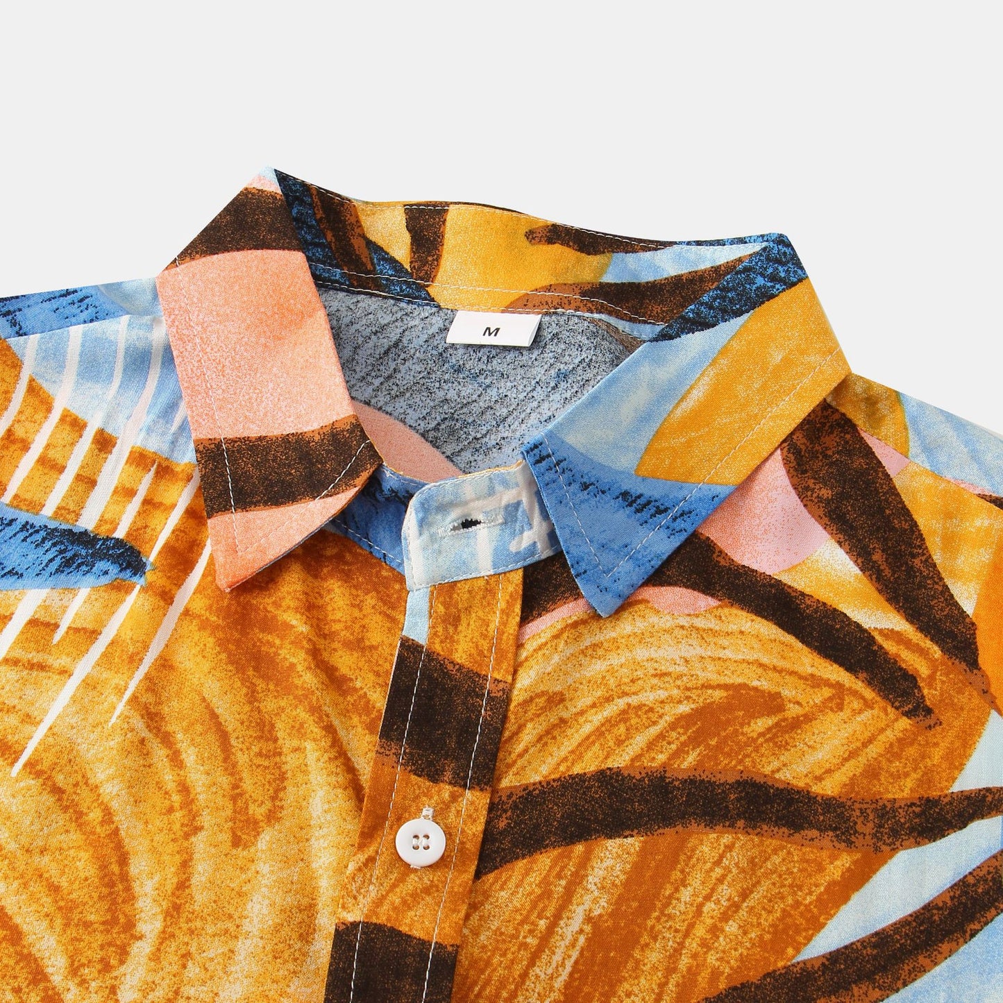 Chemise à manches courtes à la mode Hawaii Beach, deux pièces