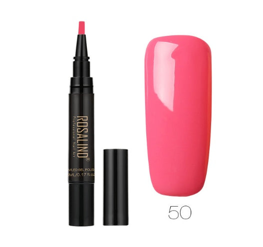 Pure Color Nail Art Pen - 5ML UV/LED | 58 Colors MSDS/SGS Certified