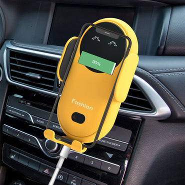Infrared Induction Car Wireless Charger - Car Phone Holder for Mobile Phones