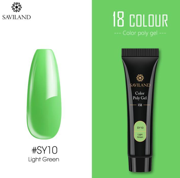 Colored Crystal Extension Glue - Professional Nail Builder | 10g Resin Formula