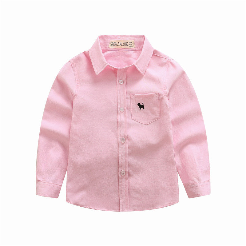 Chemises pour enfants Chemises à manches longues pour garçons