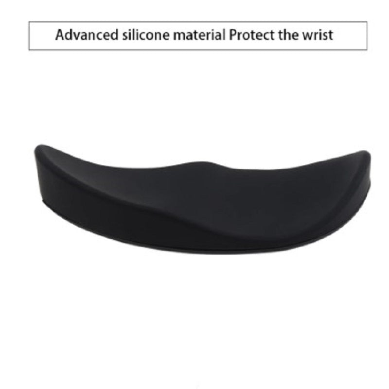 Ergonomiskt mus handledsstöd Musmattor Silicon Gel Non-Slip Streamline handledsstödsstödsmatta Datormusmatta för kontorsspel PC-tillbehör