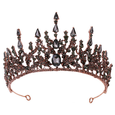 Luxury Crown Headdress Diamond Wedding Accessories