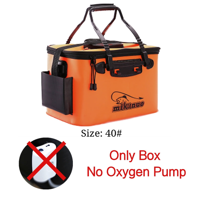 Professional EVA Fishing Bucket - Collapsible Live Well Tank for Anglers