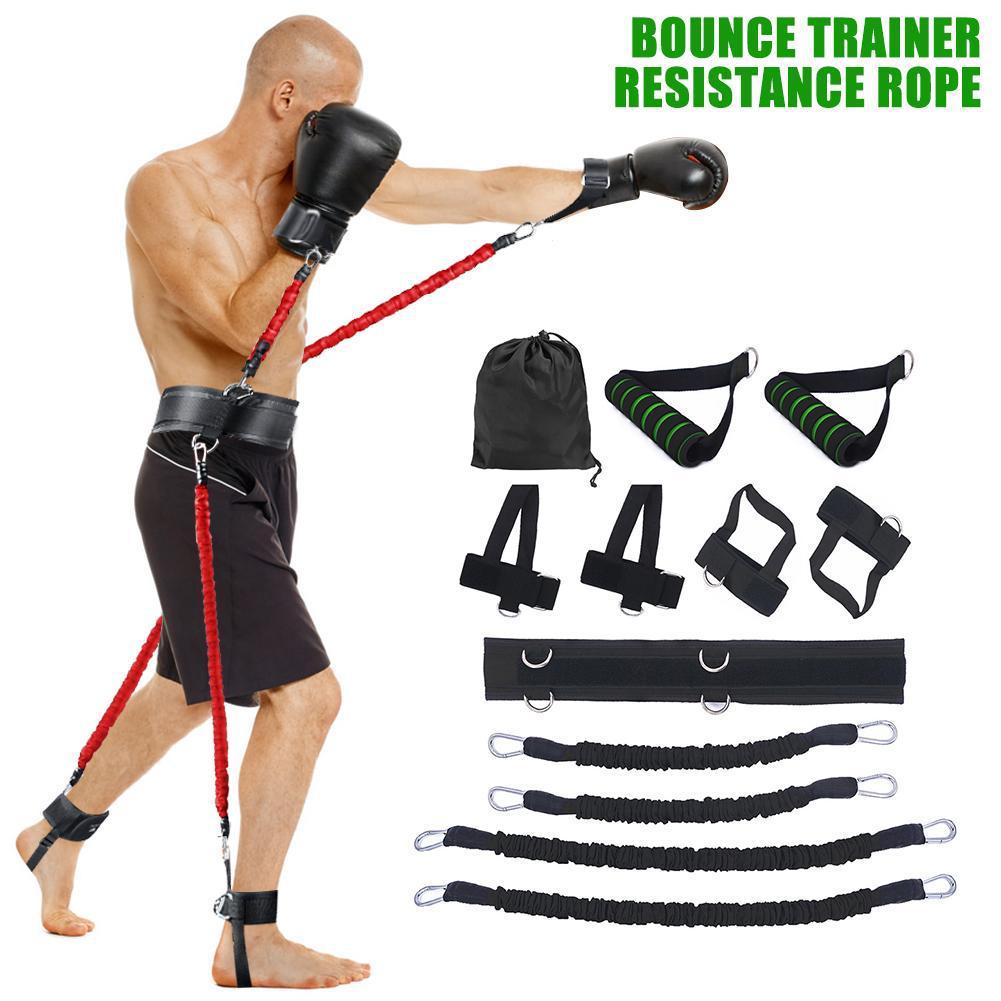 Appareil d'entraînement de force de rebond de jambe de bras de boxe