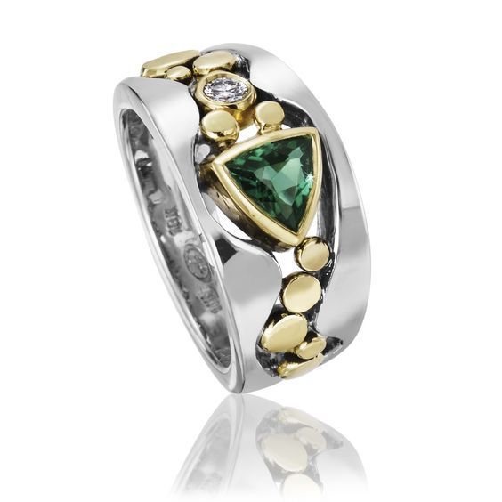 C it all Openwork Zircon Ring – Blue, Green