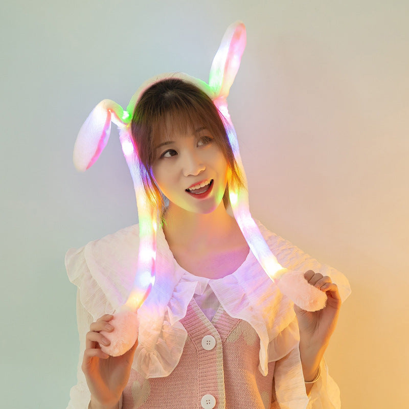 Rabbit ear plush toy