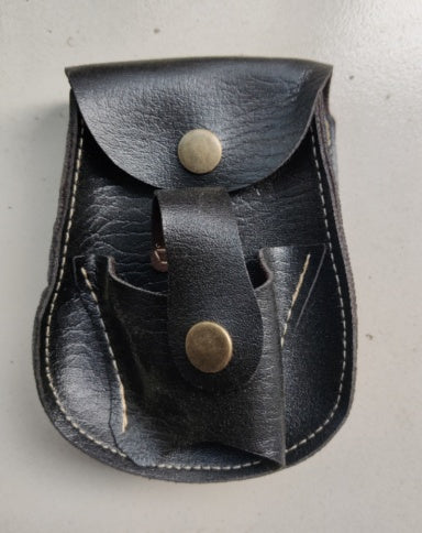 Slingshot – sac tout-en-un, sac de ceinture en cuir, sac à billes en acier, les billes sont durables et ne se déforment pas à l'extérieur