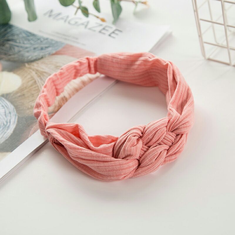 Bandeau tricoté bandeau croisé