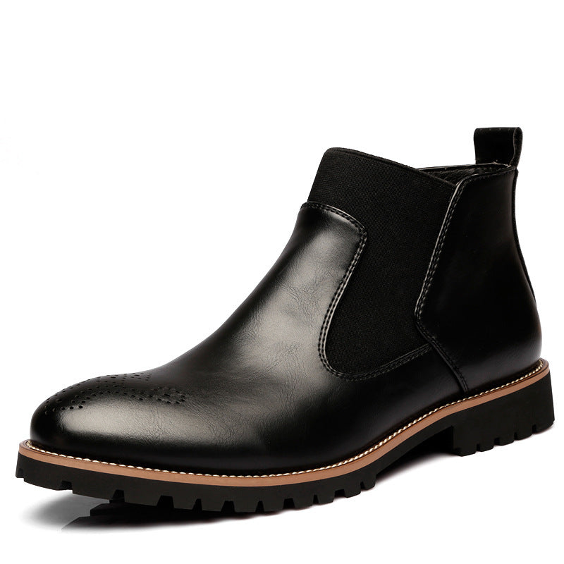 Bottes en cuir Brock chaussures pour hommes bottes Martin pour hommes