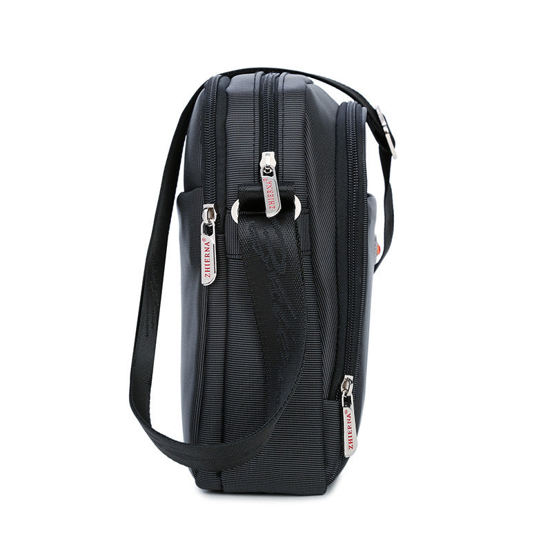 Oxford Cloth Business Bag - Professional Men's Multi-Function Messenger Collection