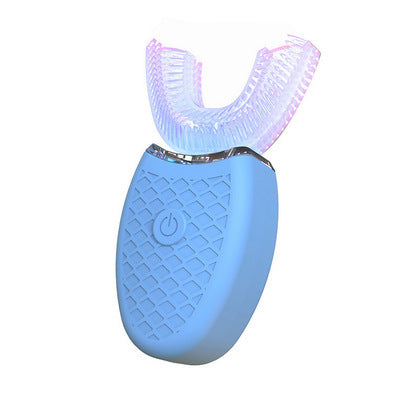 360 Degree Intelligent Automatic Sonic Electric Toothbrush U-Type 3 Modes Toothbrush