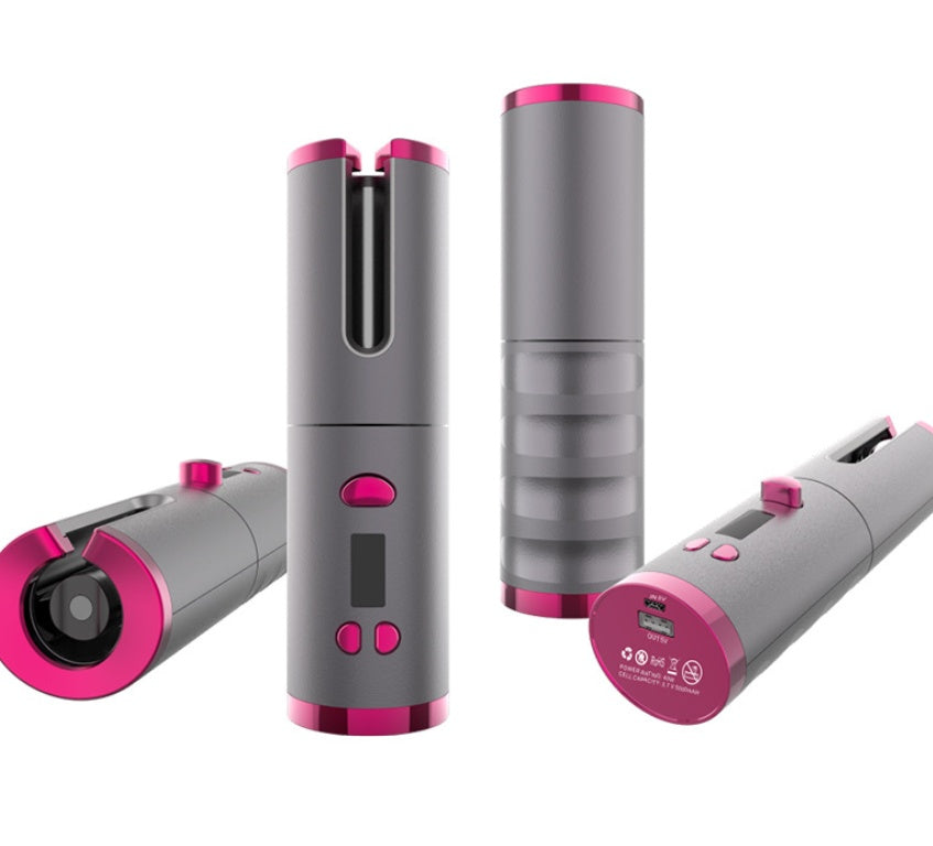 Wireless USB Curling Iron - Multifunctional Rechargeable Hair Styling Tool