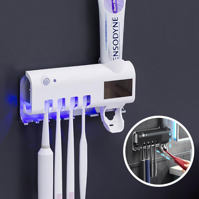 Intelligent UV-tandborstesterilisator Automatisk tandkrämspress Tandborste Tandkrämsställ