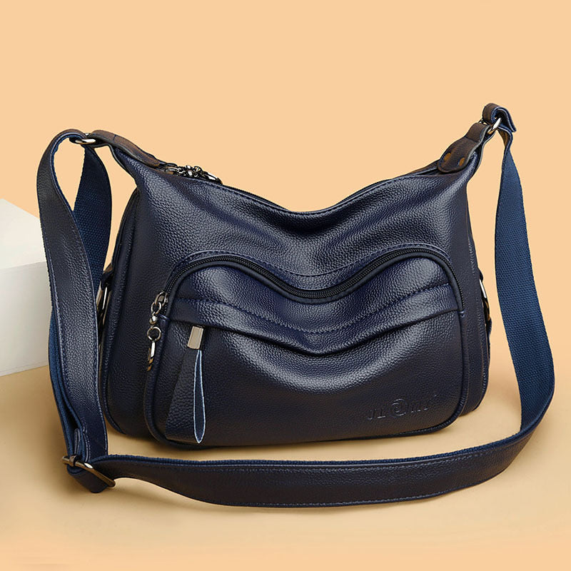 Ultra-Capacity Crossbody Tote - Large Storage Shoulder Bag for Busy Women