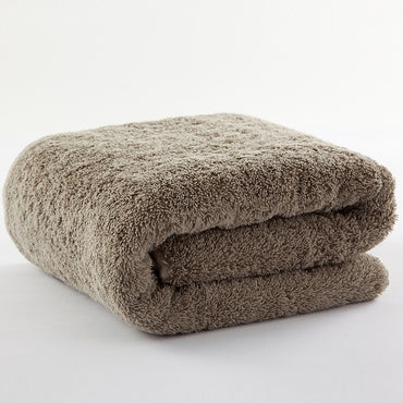 Serviette de bain épaisse en pur coton et serviette