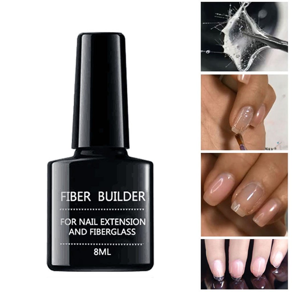 Fiber Builder Nail Gel - 8ML Professional Repair | 30g Resin Fiber Formula