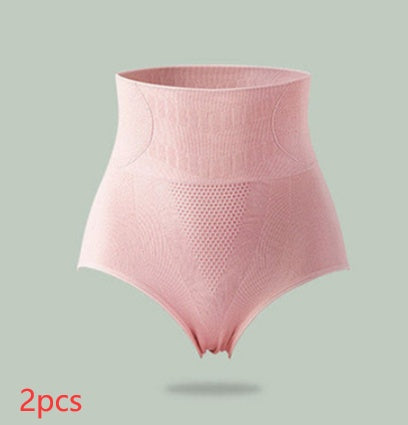 New Seamless High-Waisted Tummy Underwear Women Graphene