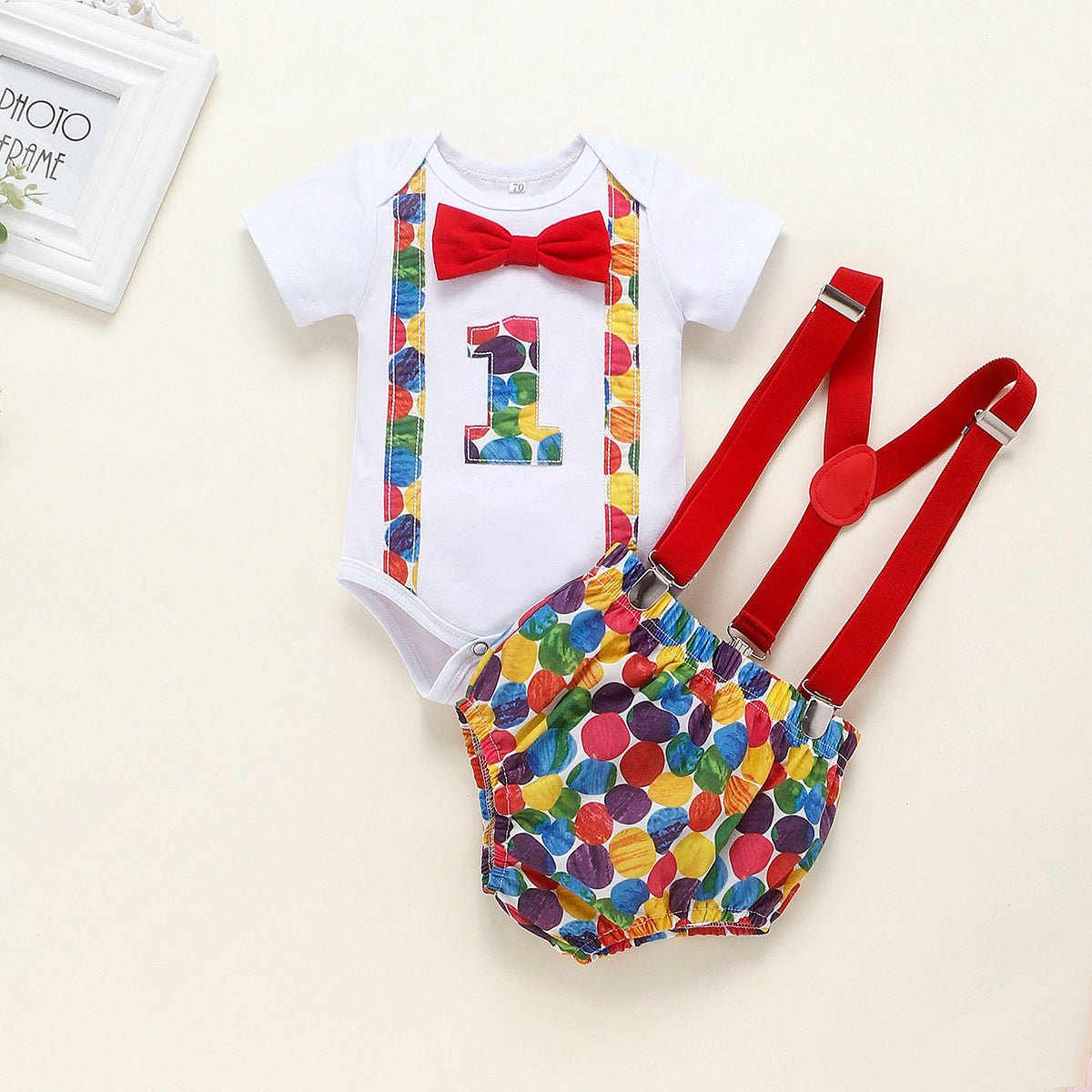 Children's Clothing Summer Collection - Baby Romper Birthday Edition