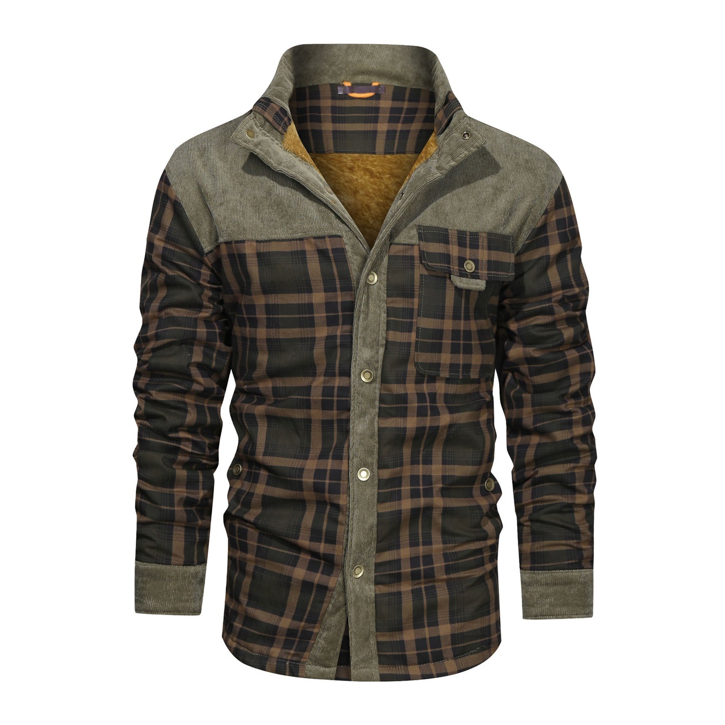 Manteau militaire épais en polaire pour homme, manteau d'automne et d'hiver, vêtements de marque