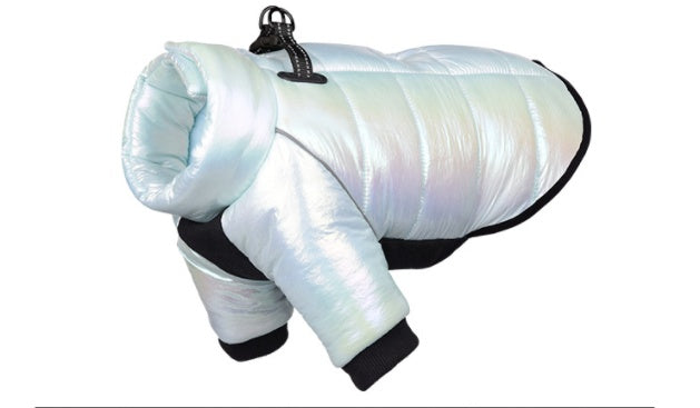 Animal de compagnie Anti-lumière chaud nouvel Article vêtements hiver chien doudoune imperméable animaux vêtements pour petits chiens