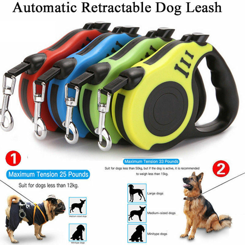 Automatiskt indragbart hundkoppel Husdjurshalsband Automatiskt gångled FreeLeash