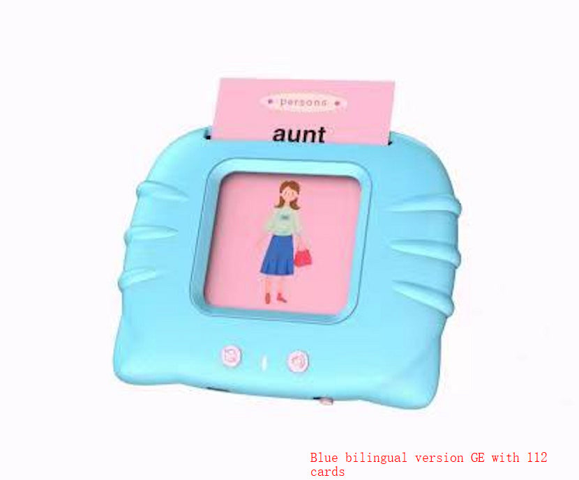 Carte d'apprentissage de l'anglais pour enfants, éducation précoce, Machine d'éveil pour enfants