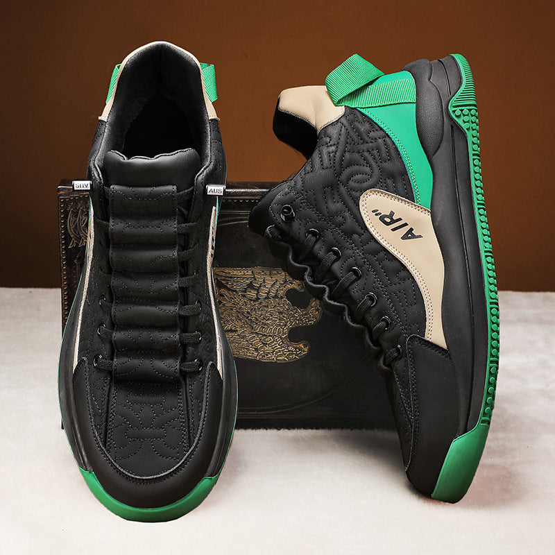 Chaussures rehaussantes à plateforme de sport pour hommes