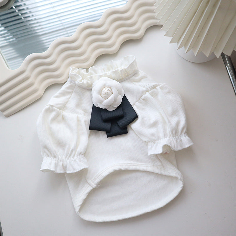 Nouveau Vêtements chauds pour animaux de compagnie camélia