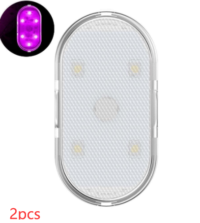 Beröringskänslig Usb Charging Atmosphere Lamp I Bil