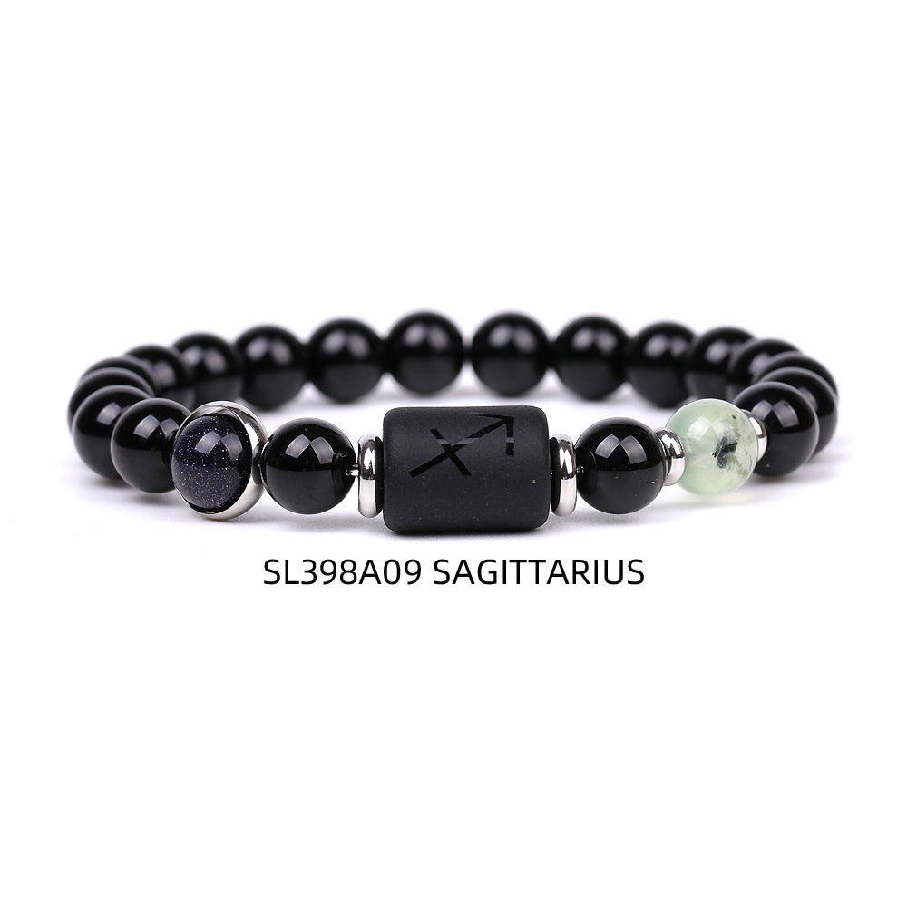Moderiktiga tolv konstellationer armband för män
