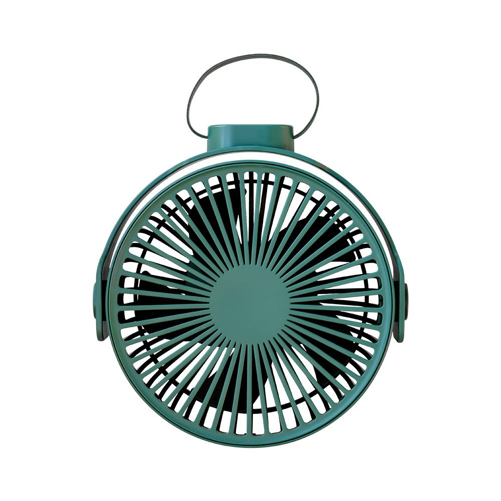 Mini Ceiling Fan Outdoor Tent Fan Desktop Portable USB Rechargeable Fans Fourth Gears Wind for Home Office Bedroom