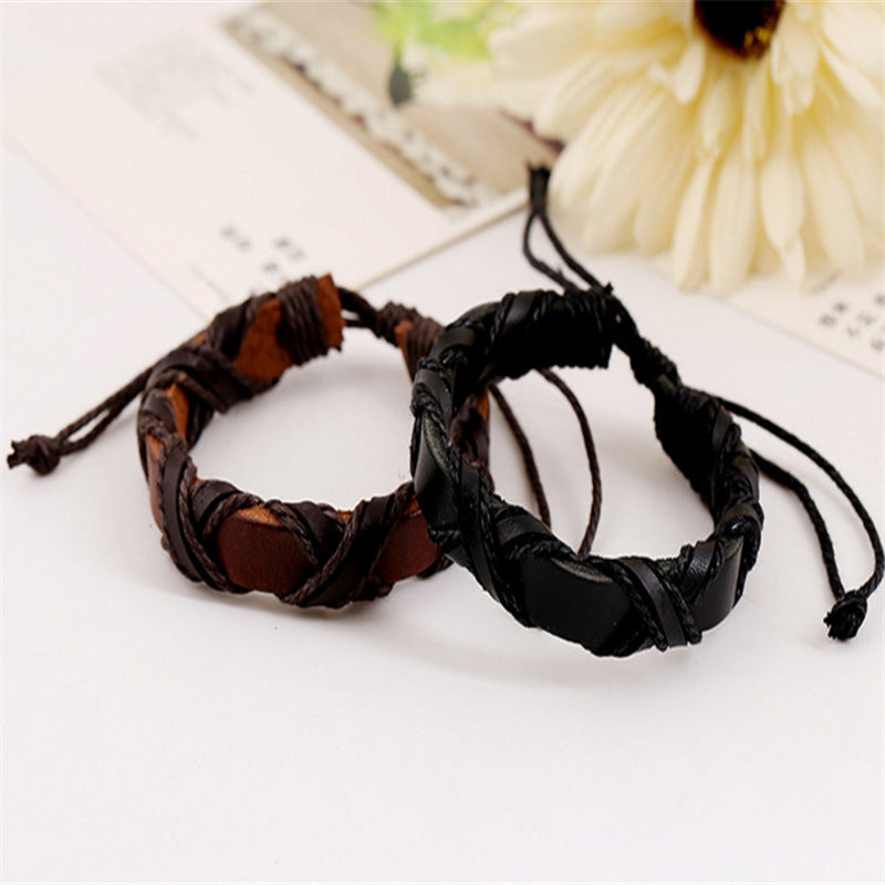 Asgard Crafted Leather Nordic Armband