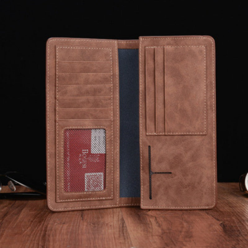 Porte-monnaie en cuir véritable, porte-monnaie, portefeuilles pour hommes