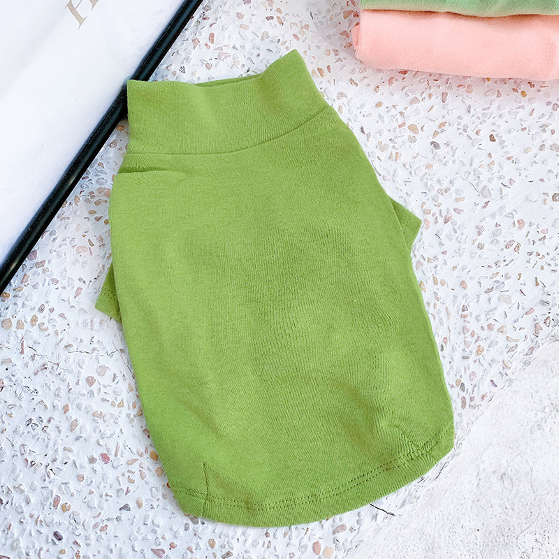 Vêtements anti-poils pour chiens et chats à fond en coton pour petits chiens