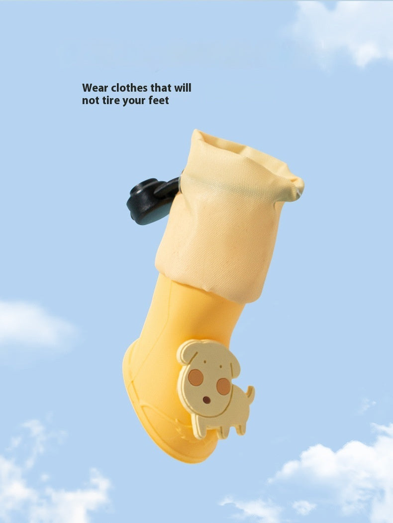 Cartoon Pet Boots Non-slip Wear-resistant Dog Boots