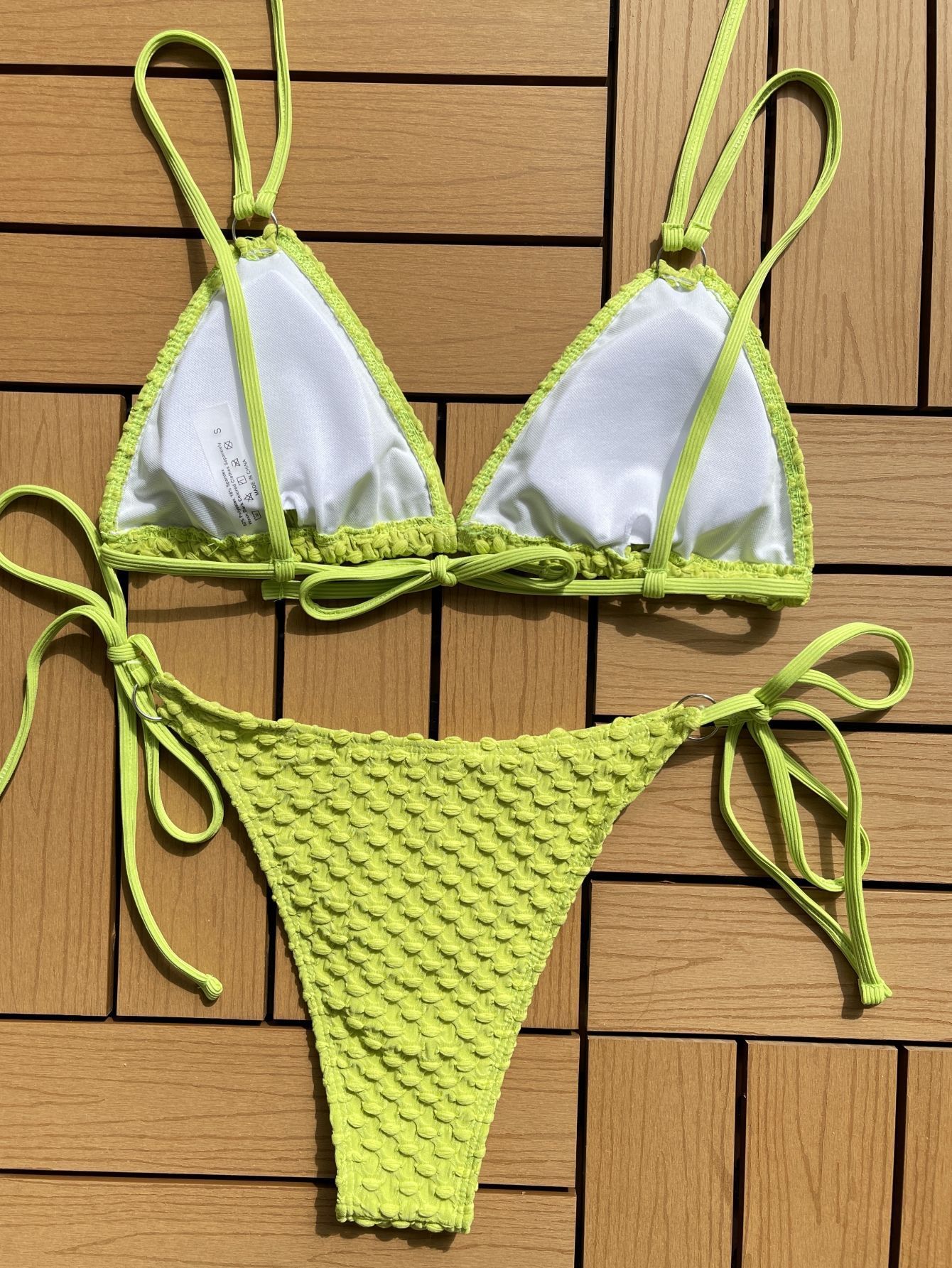 Professional Swimsuit Bikini Women's Fission Swimsuit - Polyester (3 Colors, S-L, Sleeveless, Swimming Wading Activities)