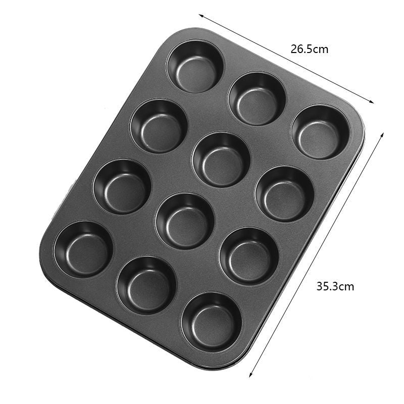 Ensemble d'outils de cuisson au four, moule à gâteau de 12 pièces