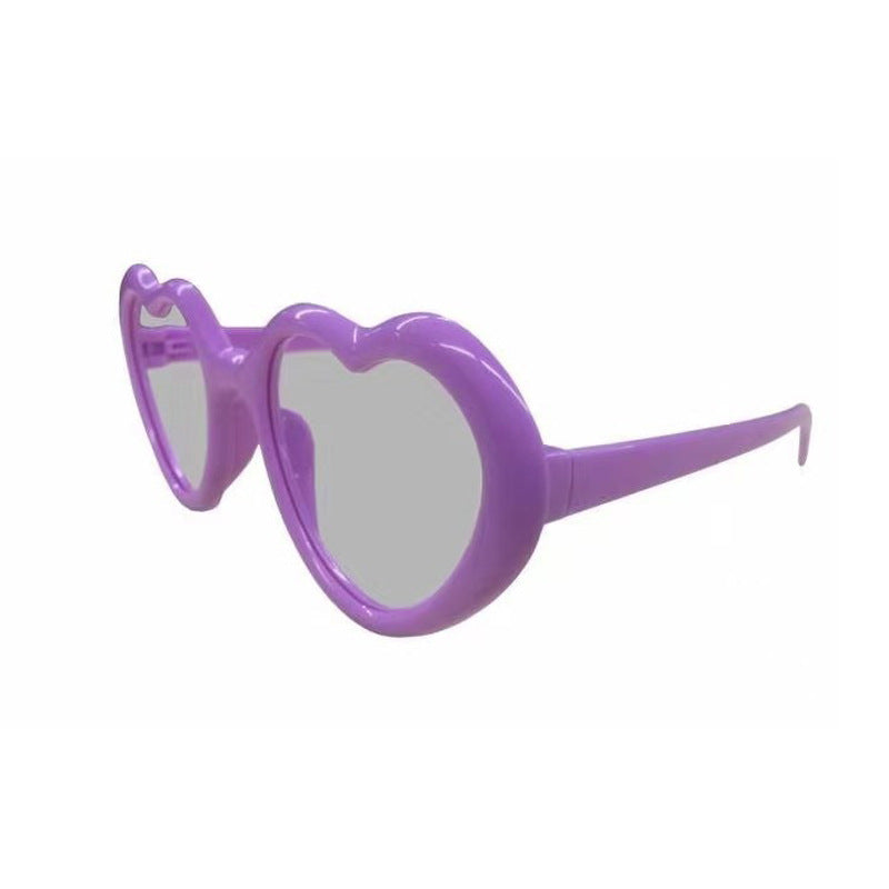 Heart-Shaped Light Love Special Effects Glasses Love Glasses Fashion Sunglasses