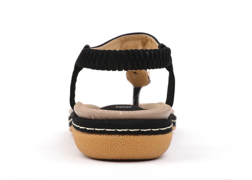 Women's Platform Summer Sandals - Ankle Strap Fashion - Sunshine Collection