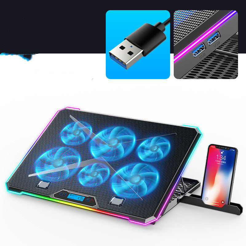 Laptopkylplatta Laptopställ Fläkt