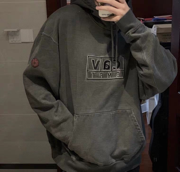 Vintage Embroidered Hoodies - Premium Quality