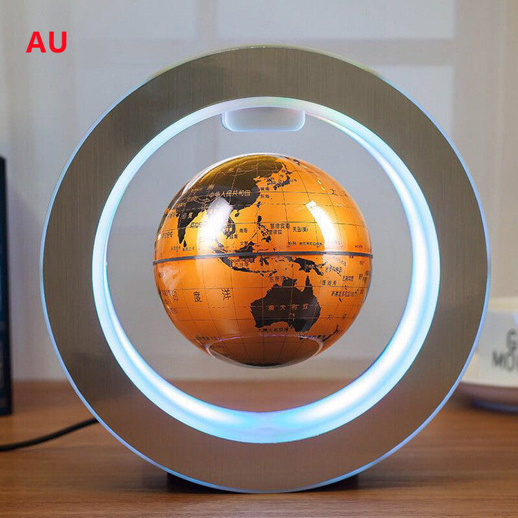 Ronde LED carte volante globe globe magnétique lévitation lumières anti-gravité mages