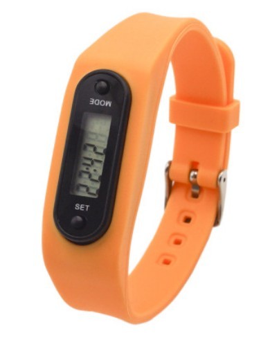 Pedometer Watch Wrist Watch - Stylish Functional Modern Active Sleek Comfortable Must-Have Ideal