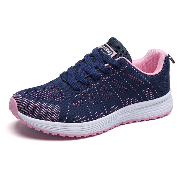 Damskor Casual Mode Andningsbara Promenadskor Platta Skor Vita Sneakers Dam Tenis Feminina Damskor