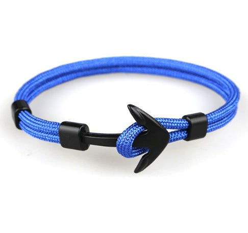 Ankararmband Paraply Svart Pirat Ankare Handrem Gåva