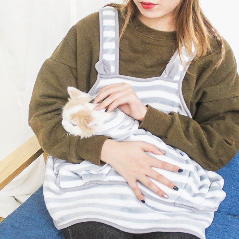 Tablier pour animaux de compagnie, pour femmes, toucher le chat, vêtements pour petits chiens, antiadhésif, Anti-grippage pour animaux de compagnie
