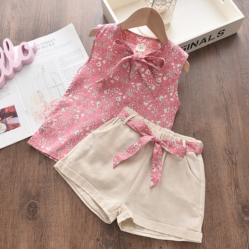 Chiffon Sling Two-piece Suit - Cool Girl Styling