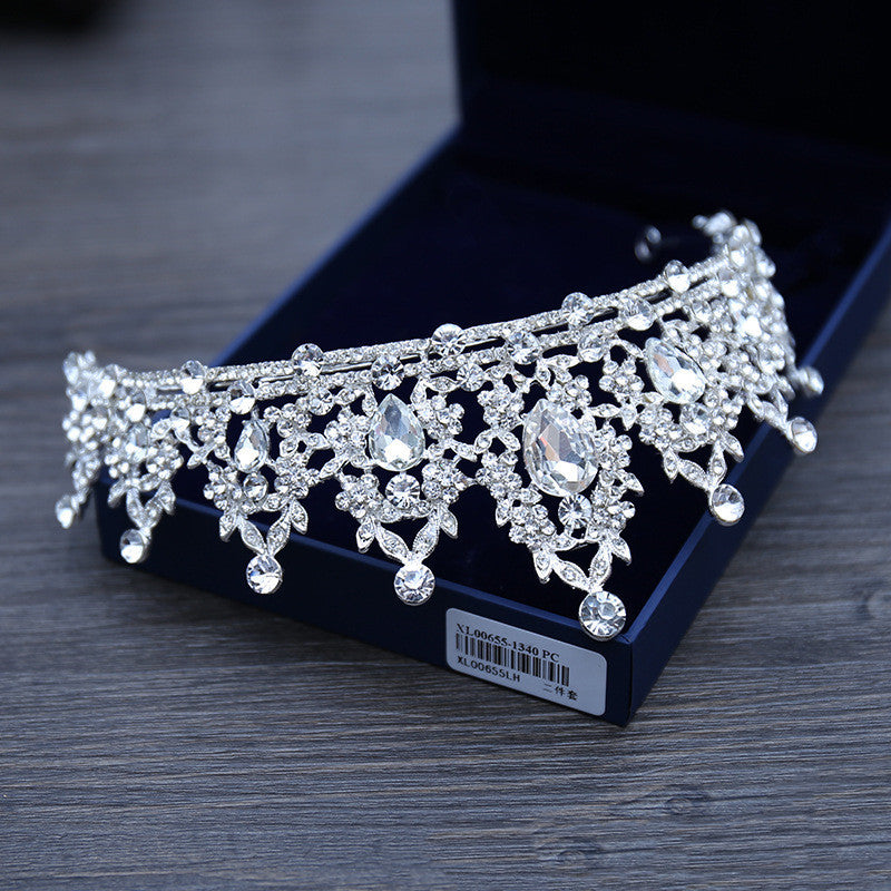 Crown Hairband Wedding Hair Accessories - Elegant Bridal Wear