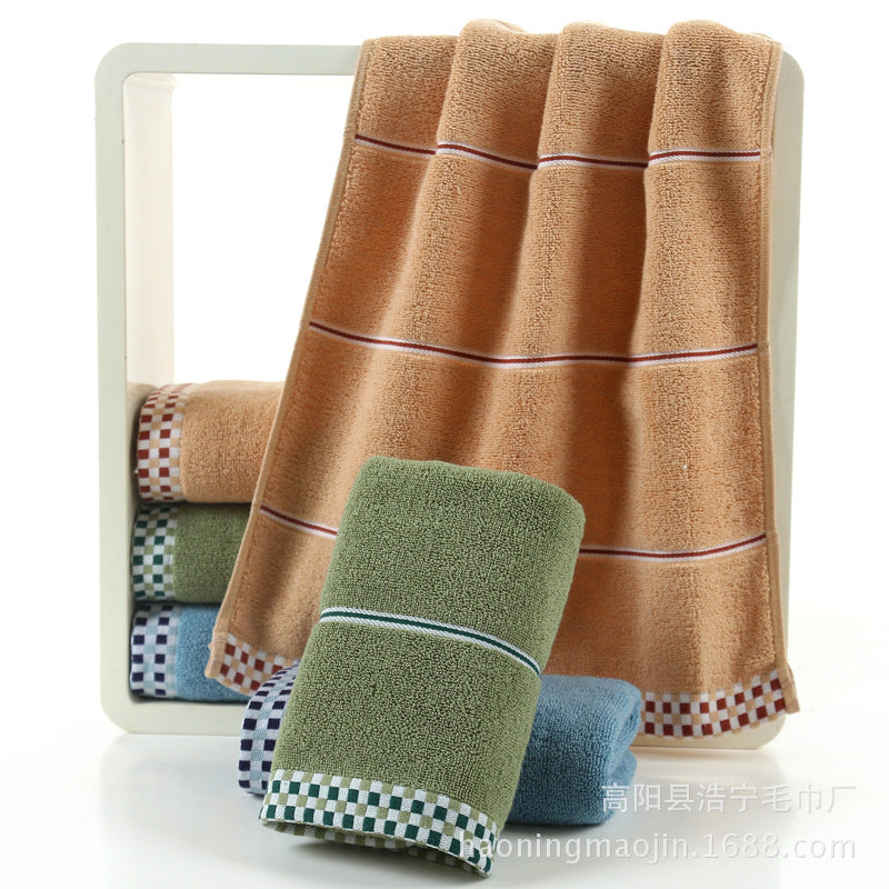 Serviette pour le visage douce et absorbante, serviette pour couple adulte